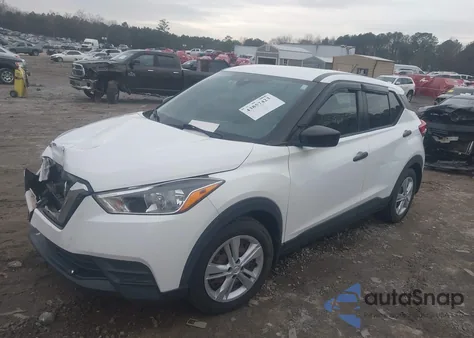 2020 Nissan Kicks S Xtronic Cvt z USA, uszkodzony, nr VIN 3N1CP5BV1LL487301